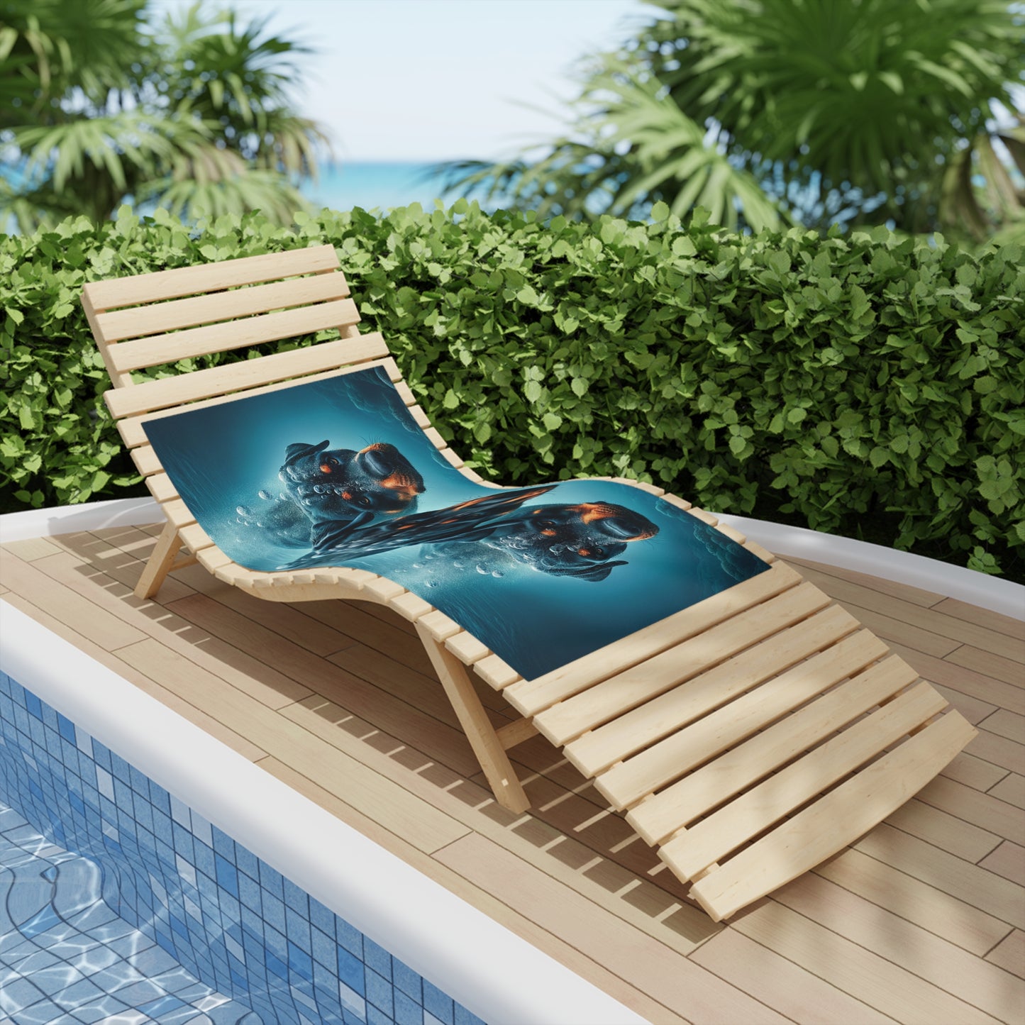 Underwater Rotts 4 - Beach Towels