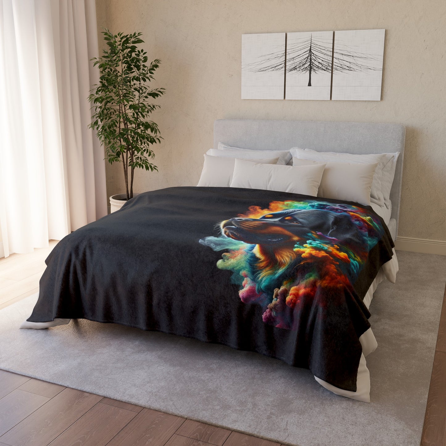 Rott Art - Explosion 2 - Soft Polyester Blanket