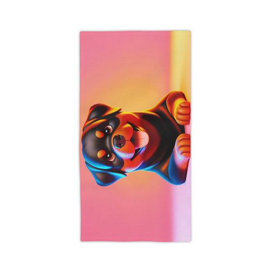 Pink Puppy - Beach Towels