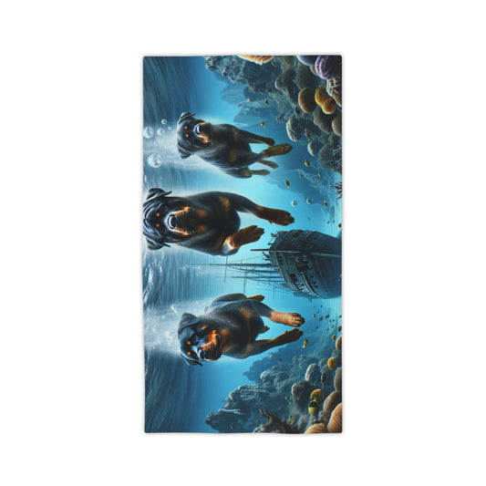 Underwater Rotts 3 - Beach Towels
