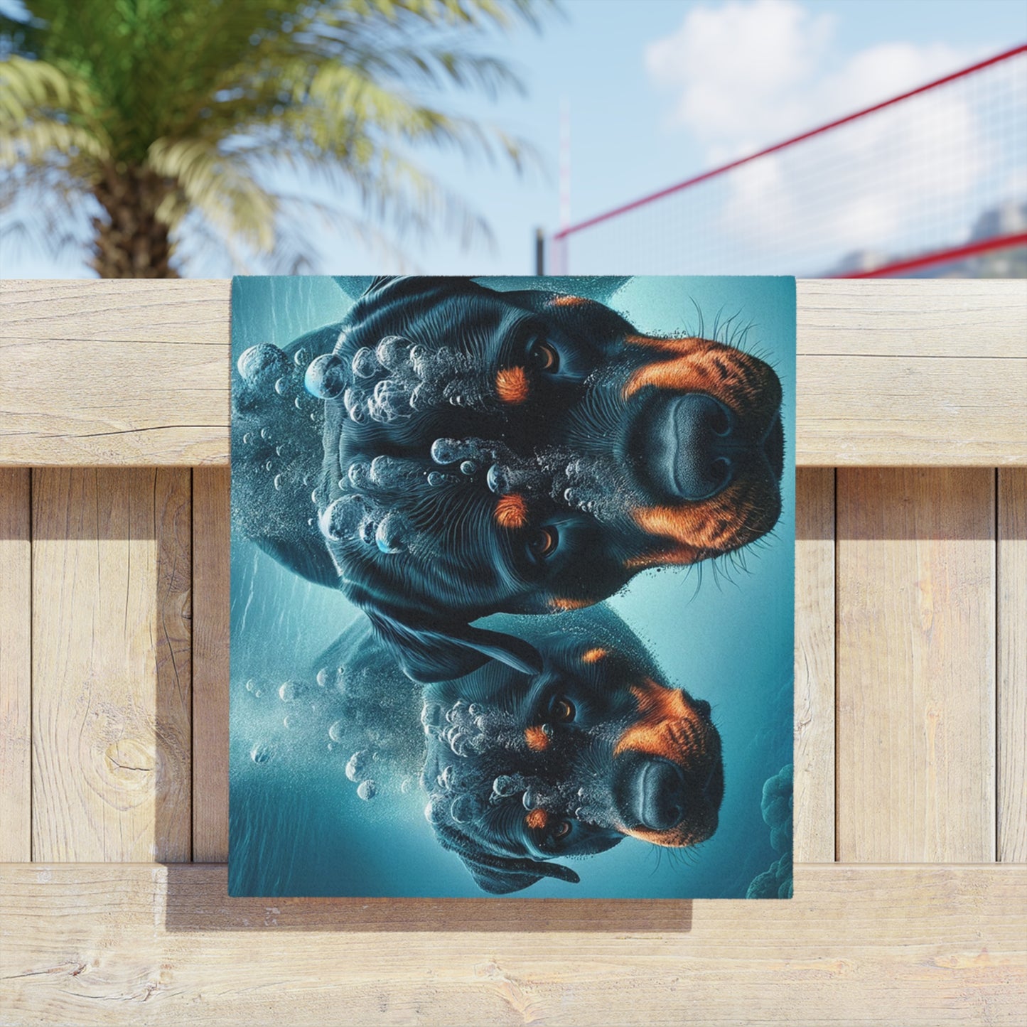 Underwater Rotts 4 - Beach Towels