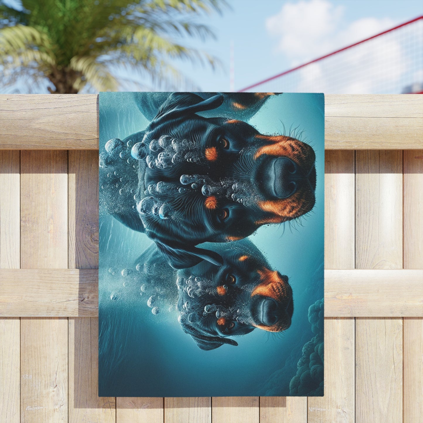 Underwater Rotts 4 - Beach Towels