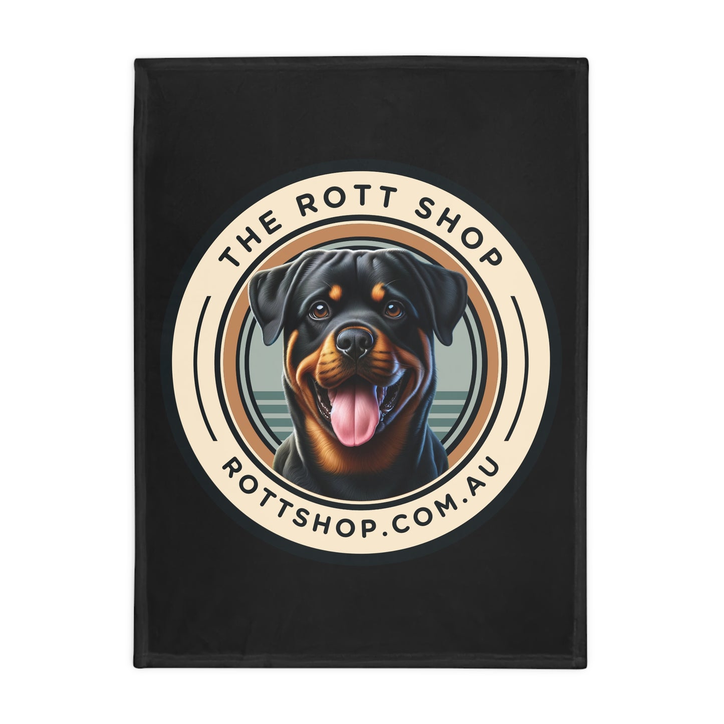 Rott Shop Logo - Plush Fleece Blanket