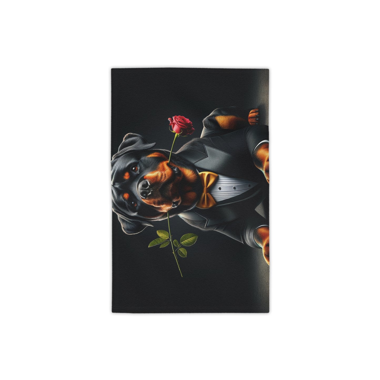 Rott Suit & Rose Crouching - Beach Towels