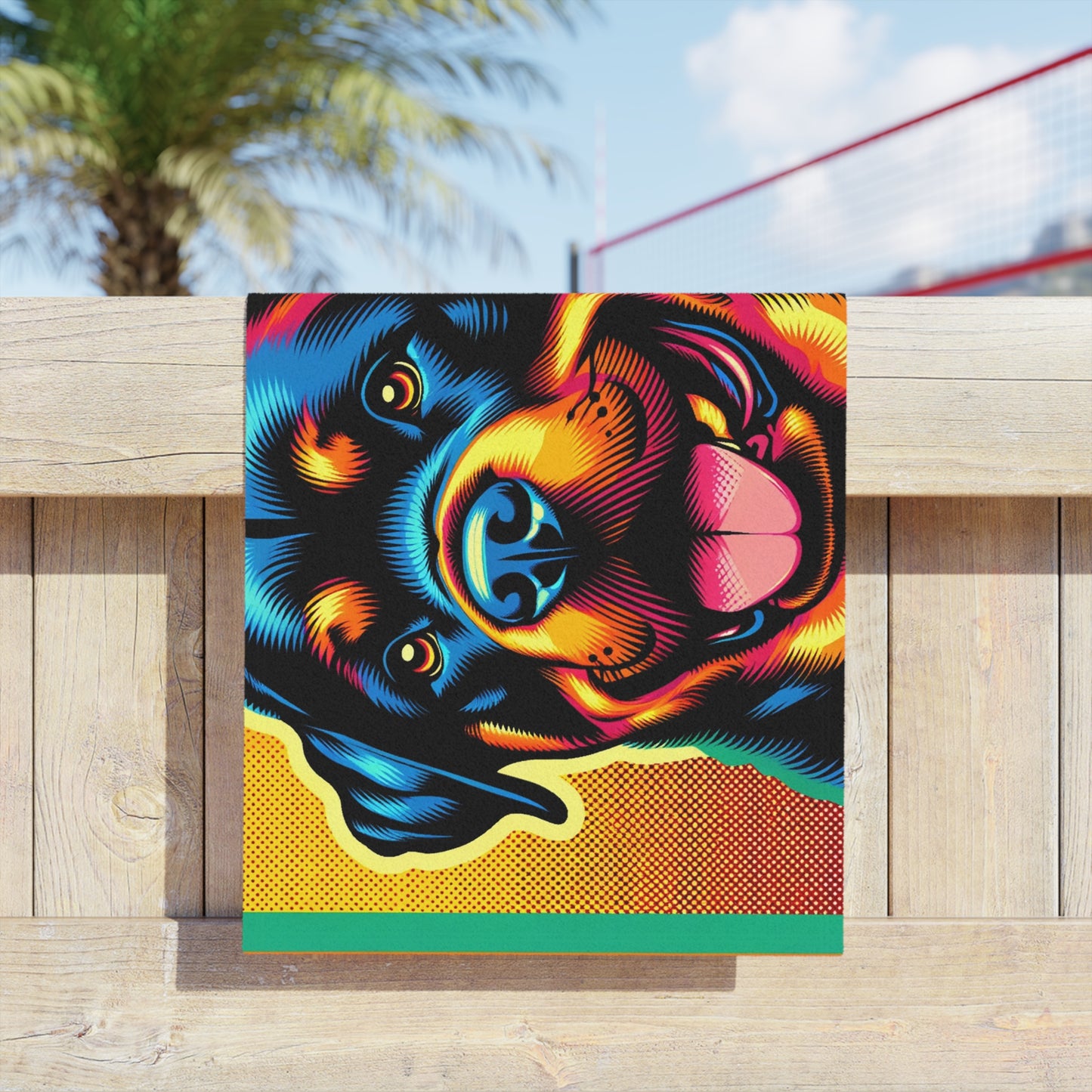 Rott Pop Art - Beach Towels