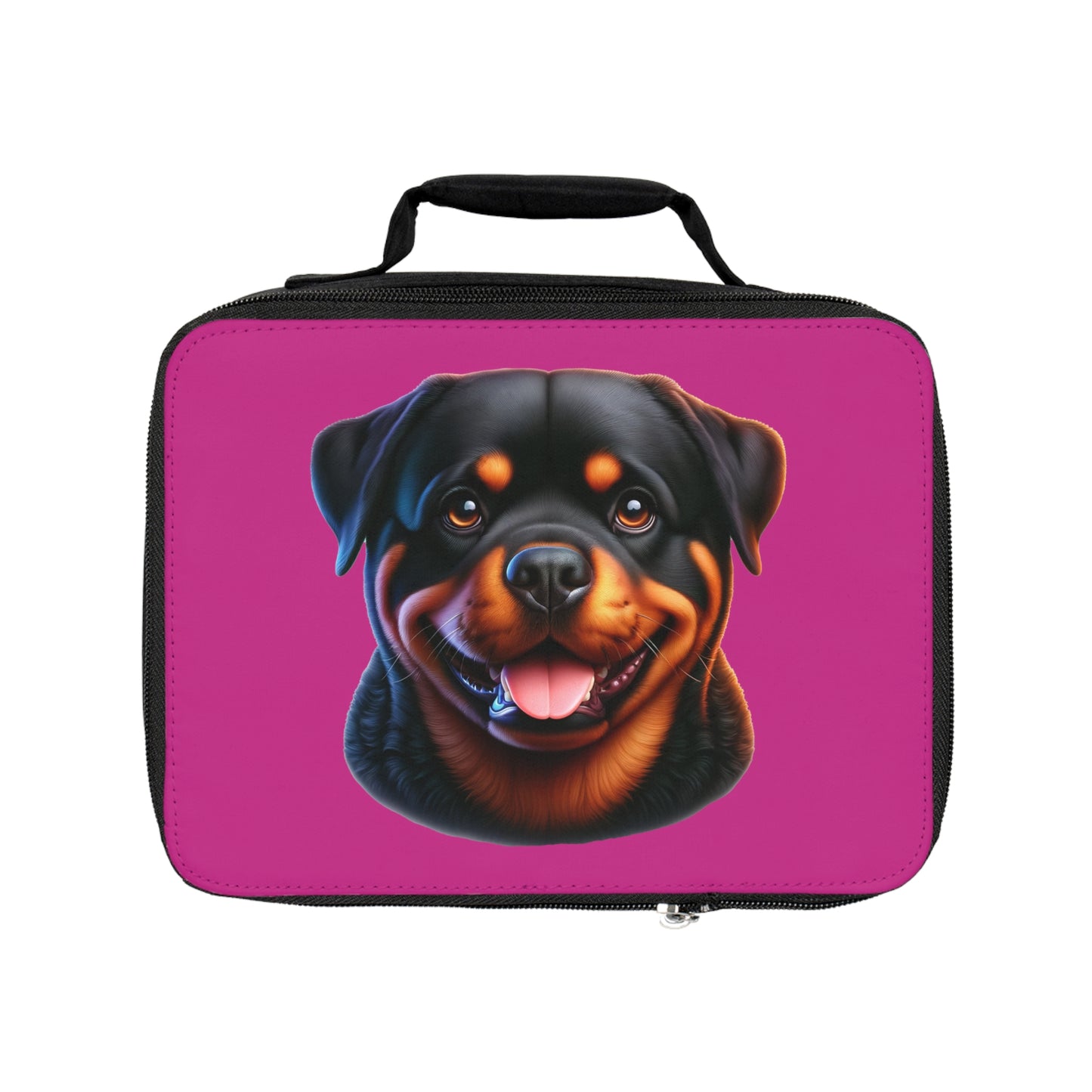 Rott Pup - Hot Pink - Lunch Bag