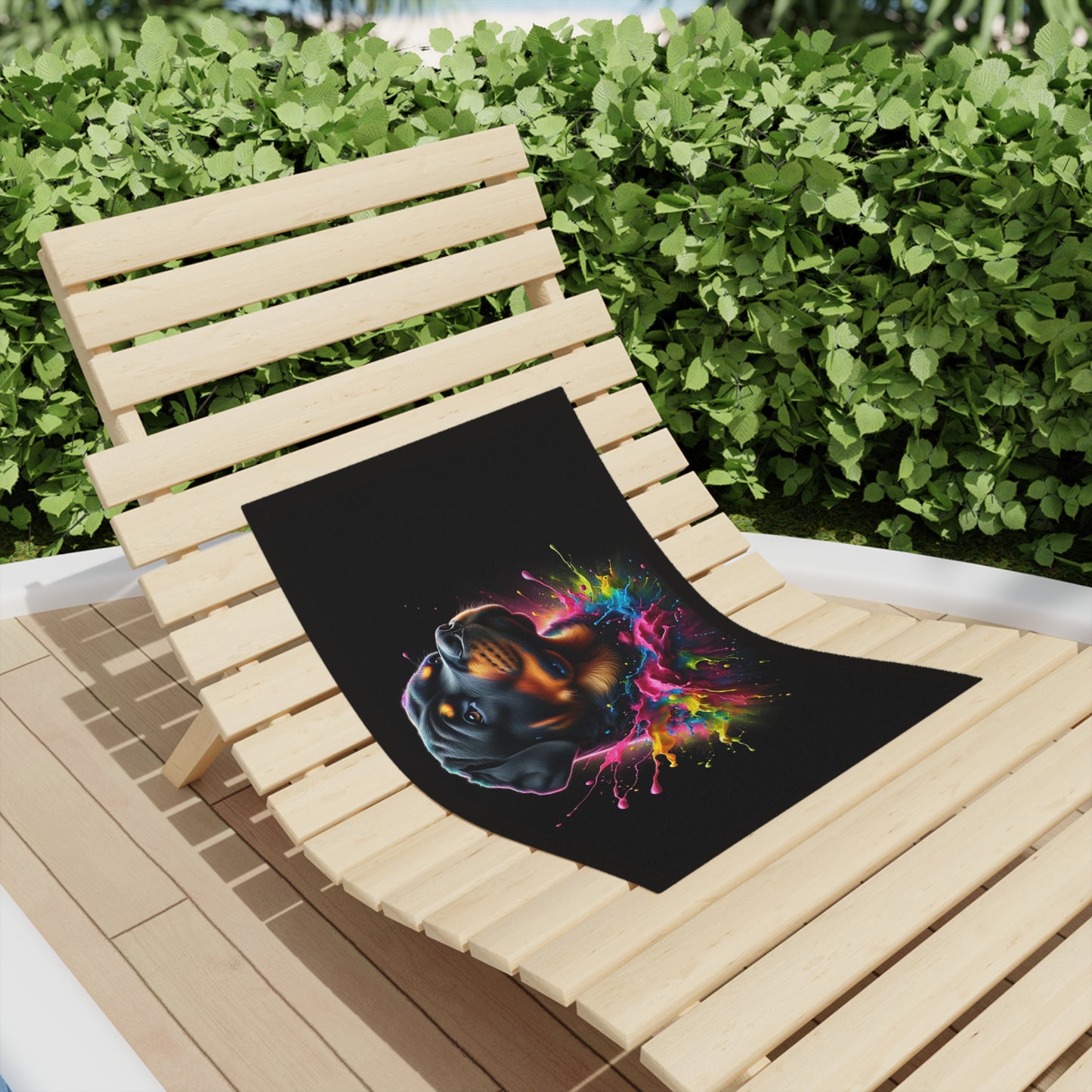 Rott Art - Splash 8A - Beach Towel
