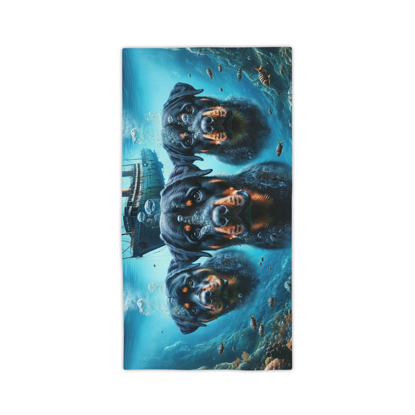 Underwater Rotts 2 - Beach Towels