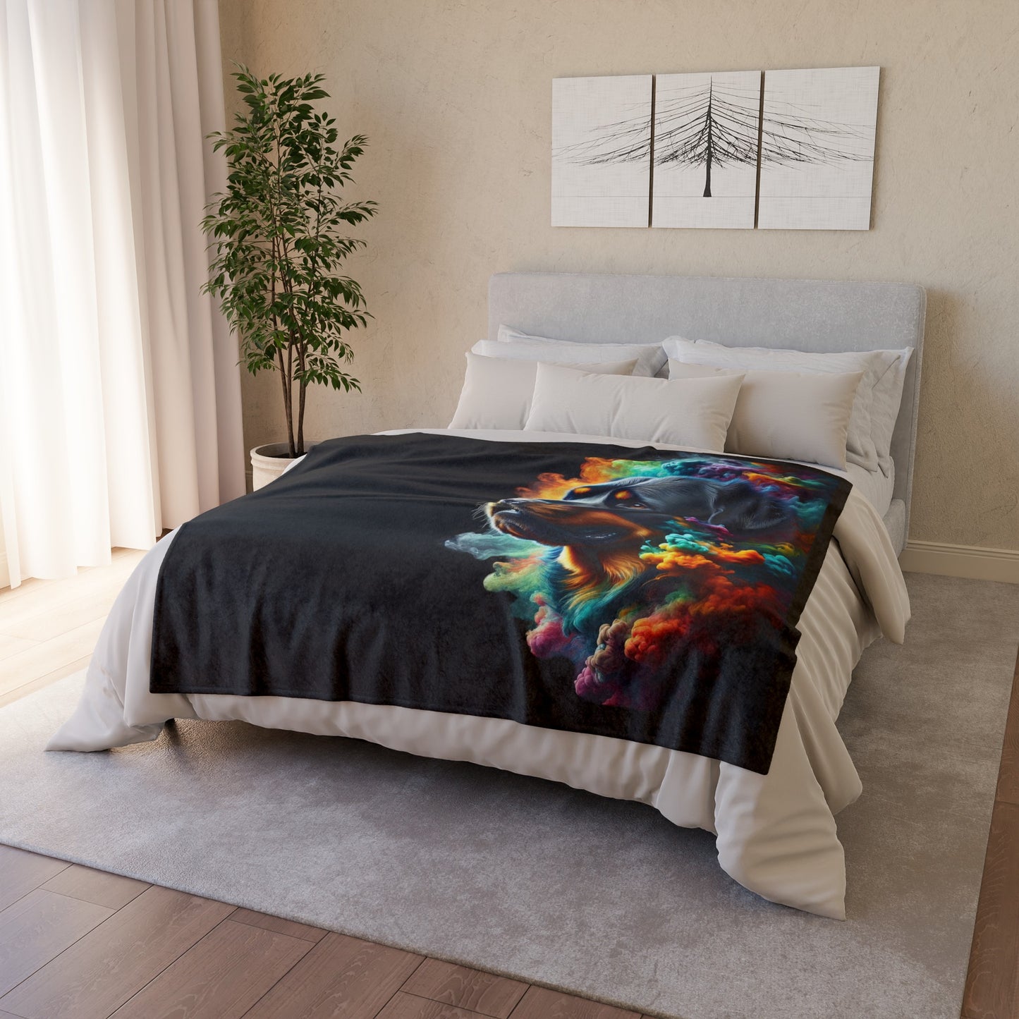 Rott Art - Explosion 2 - Soft Polyester Blanket