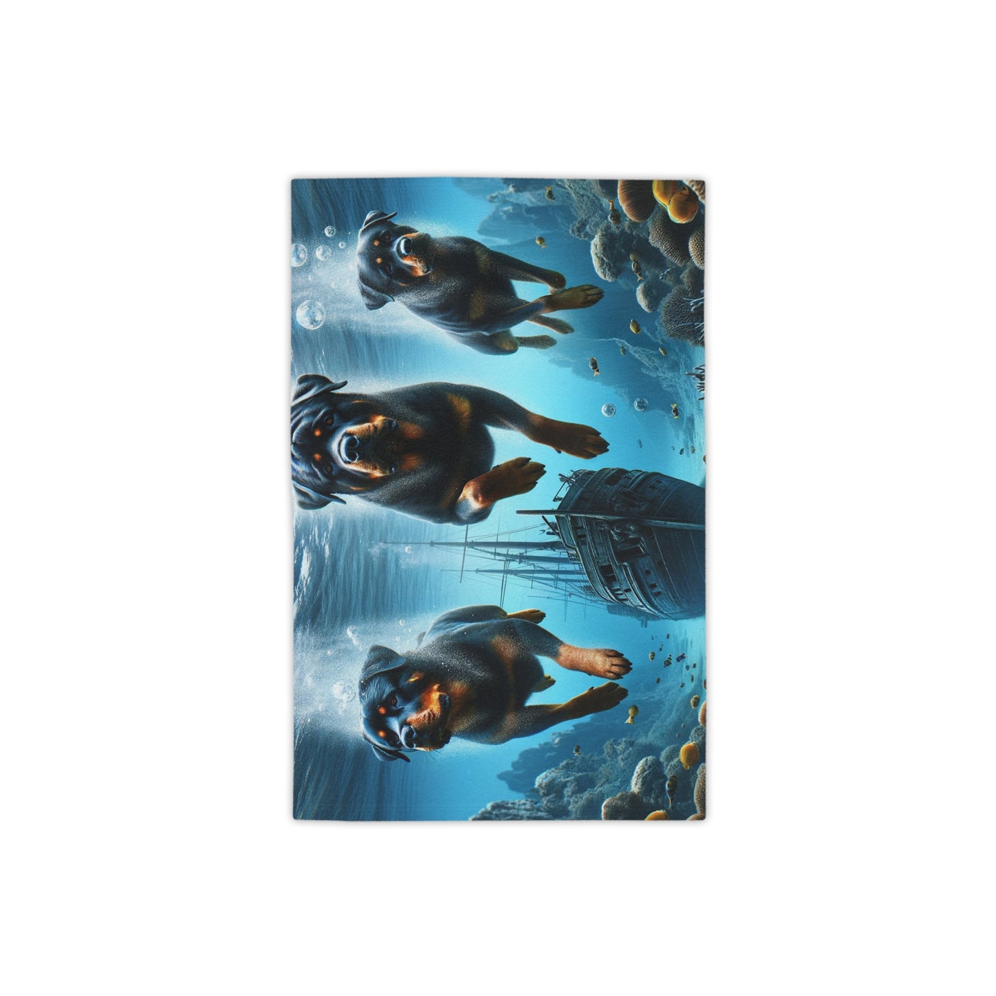 Underwater Rotts 3 - Beach Towels