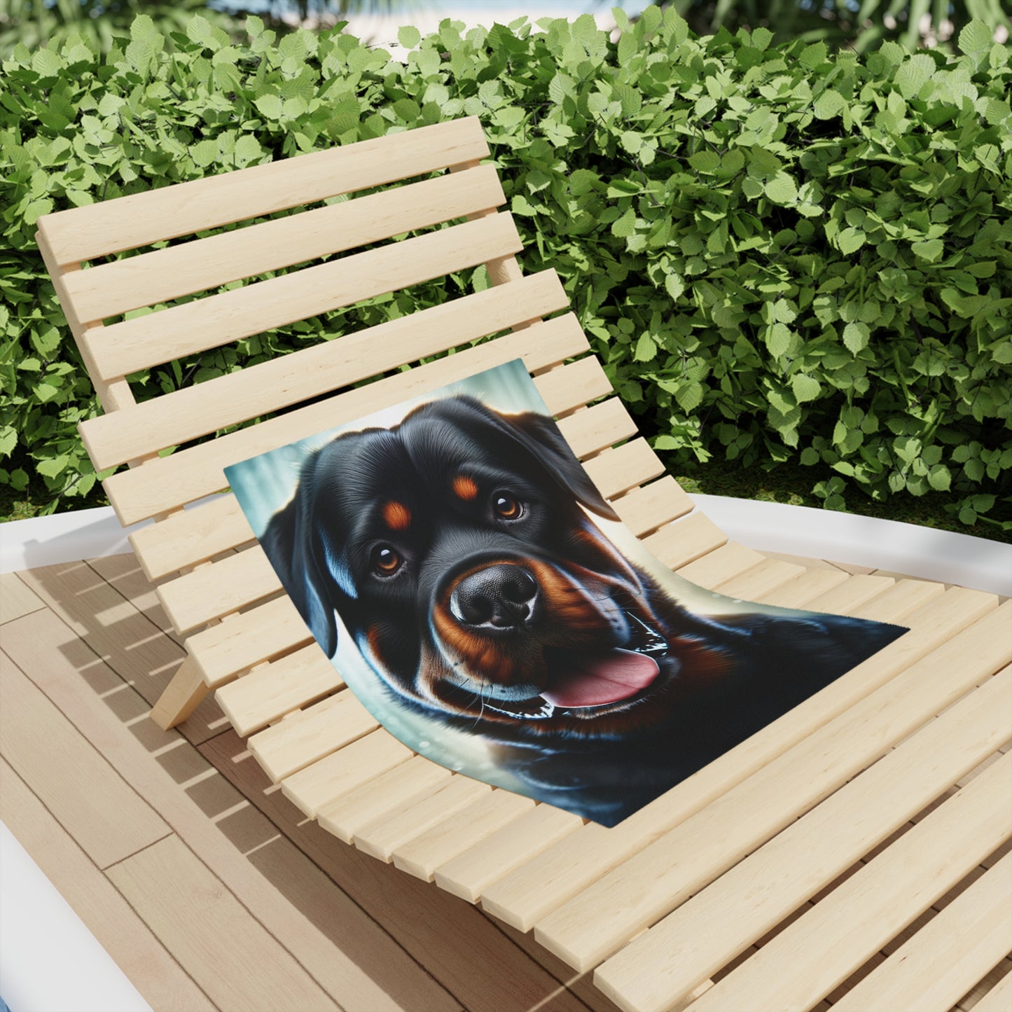 Staring Rott - Blue - Beach Towels