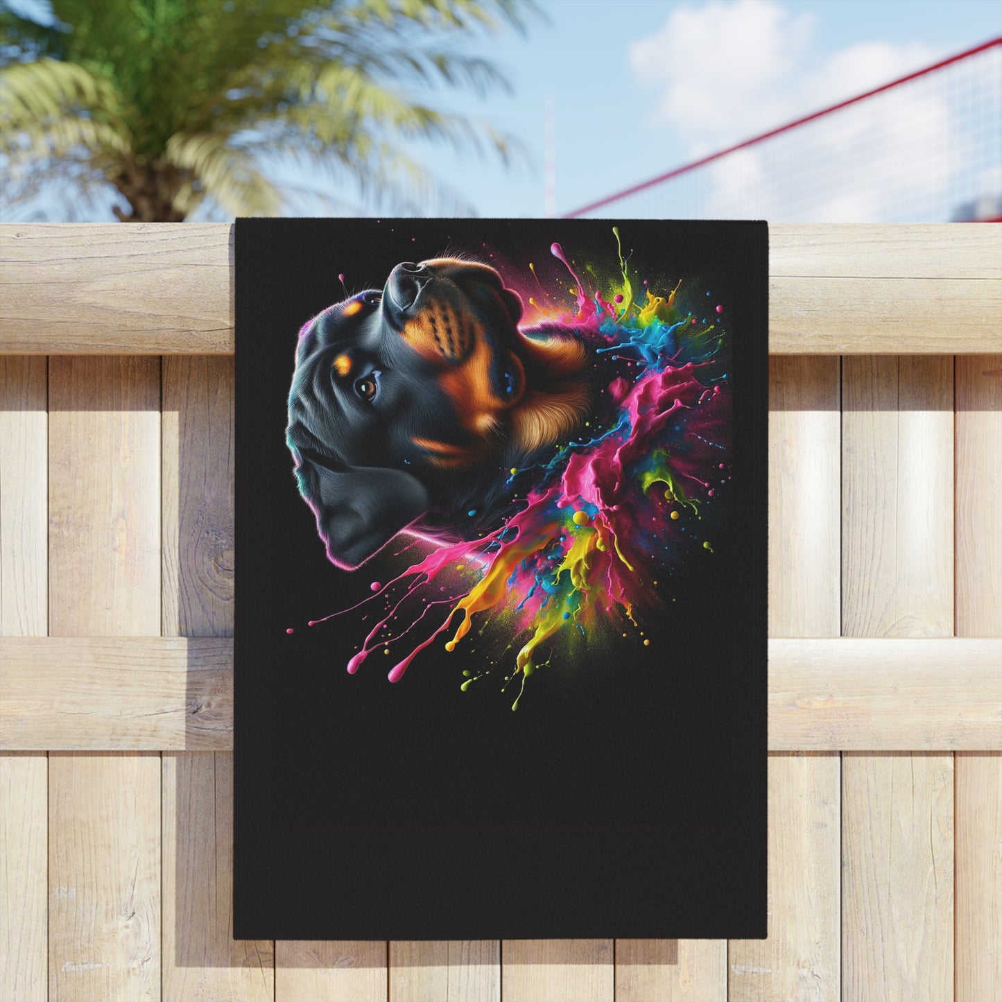 Rott Art - Splash 8A - Beach Towel